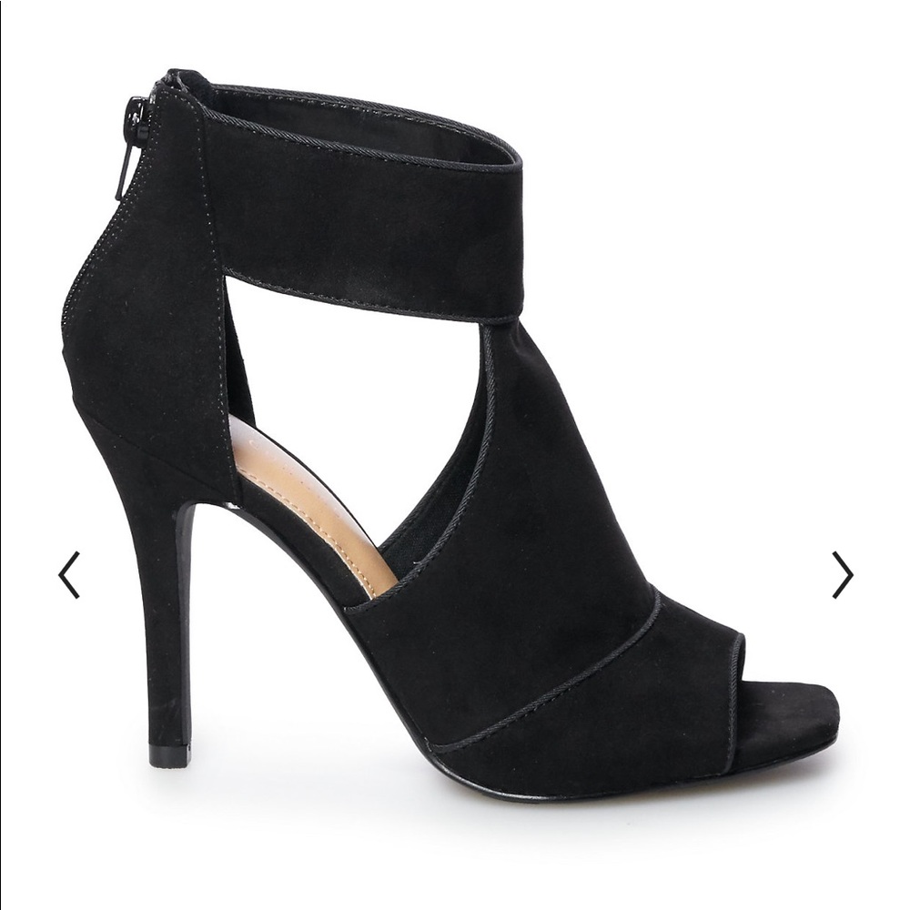 Lauren Conrad Peep Toe Sandals